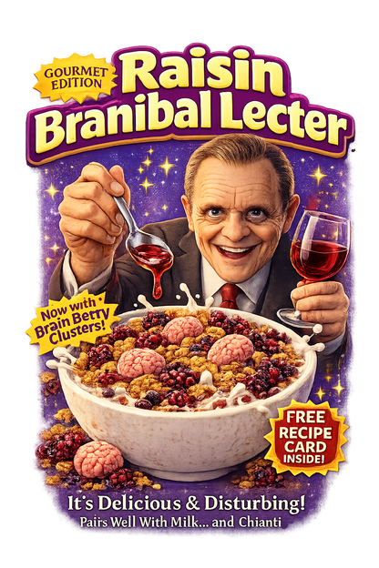 T-Shirt - Raisin Branibal Lector - Cereal Killers