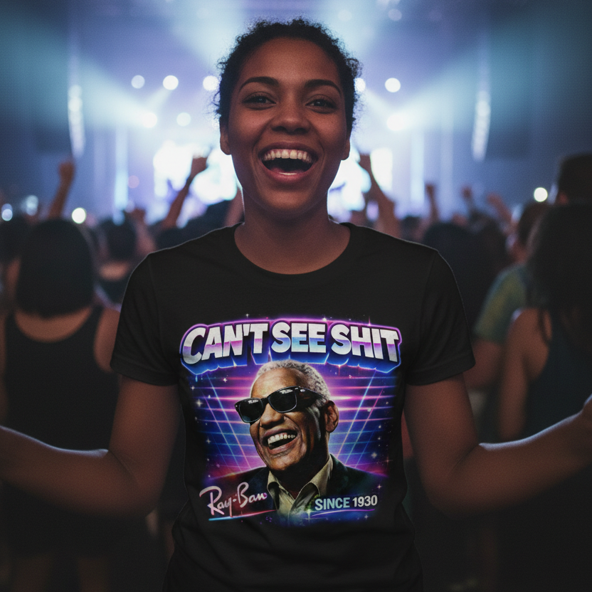 T-Shirt - Can't See Shit - Ray-Ban