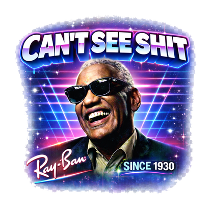 T-Shirt - Can't See Shit - Ray-Ban