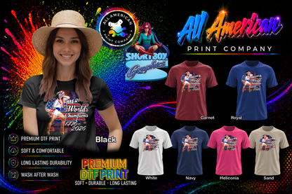 T-Shirt - World Champions - Retro Housewife Designs