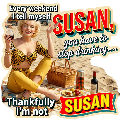 T-Shirt - Susan - Retro Housewife Designs