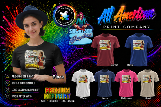 T-Shirt - Whoreo's - Retro Housewife Designs