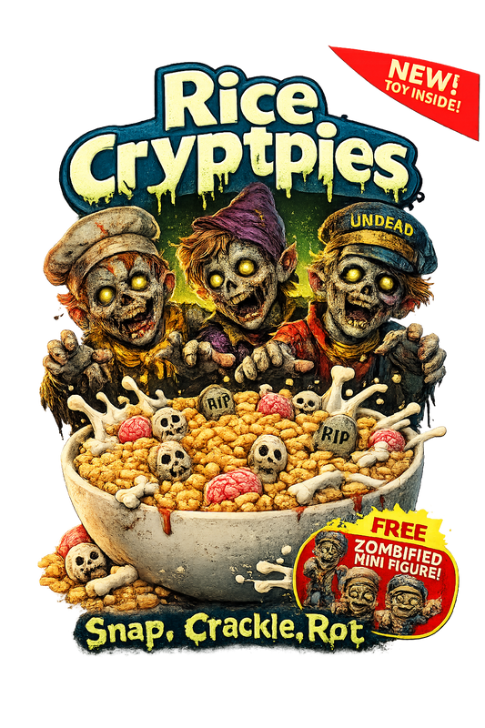 T-Shirt - Rice Cryptpies - Cereal Killers