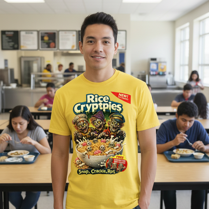 T-Shirt - Rice Cryptpies - Cereal Killer Collection
