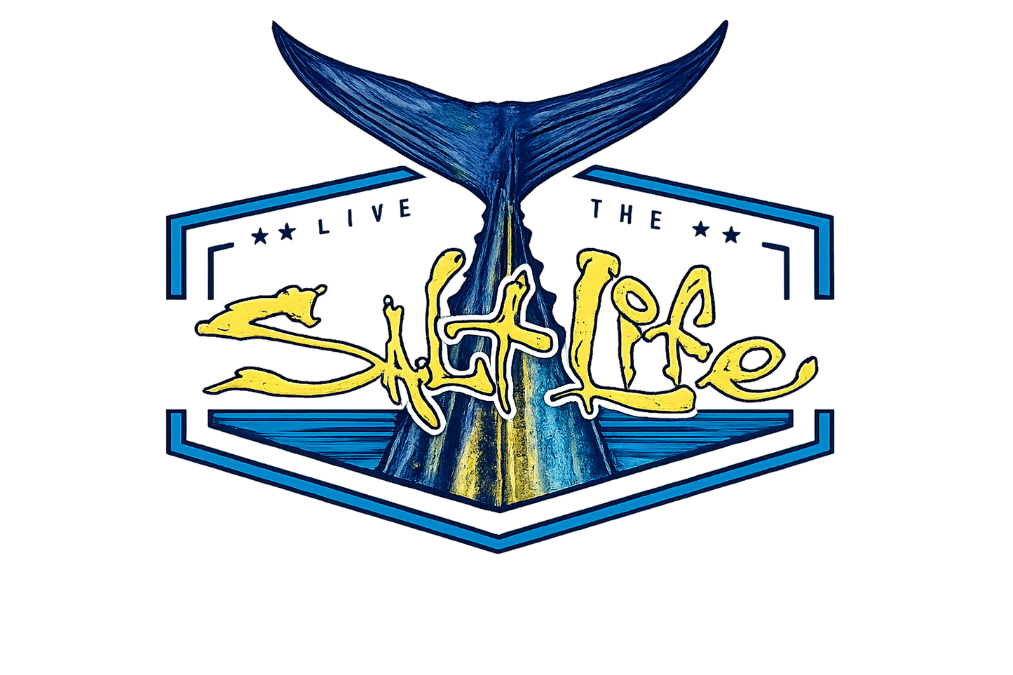 T-Shirt - Salt Life - Shark Tail