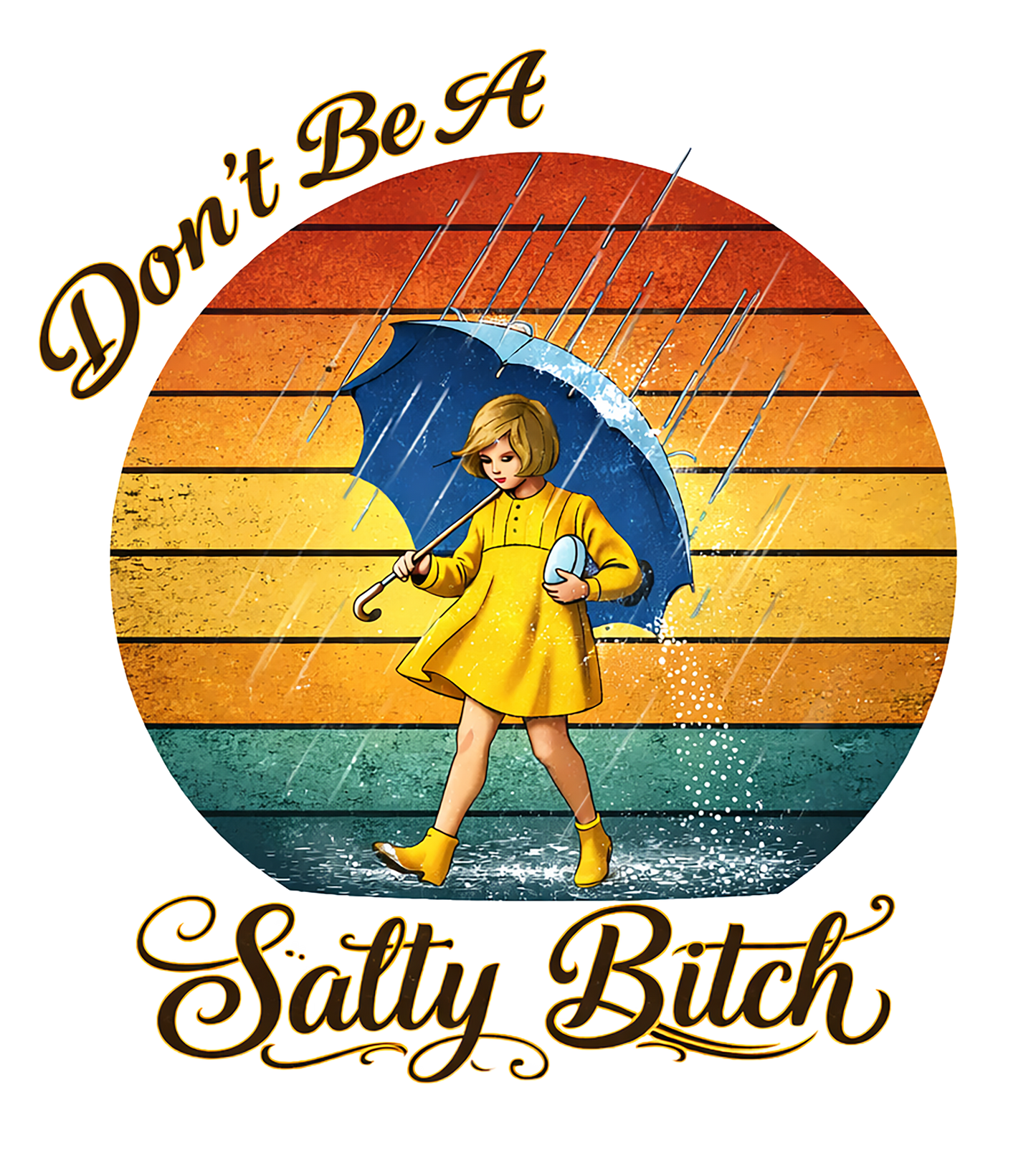 T-Shirt - Salty Bitch