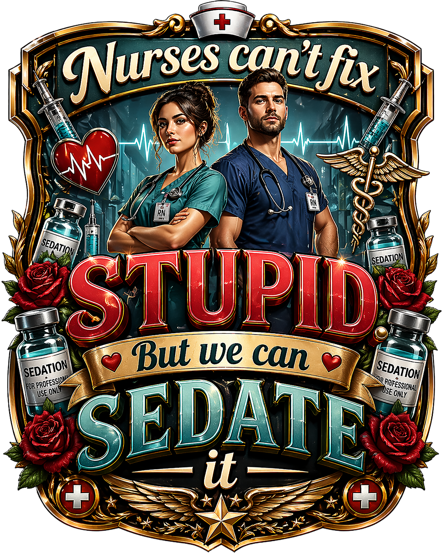 T-Shirt - Nurse - Sedation