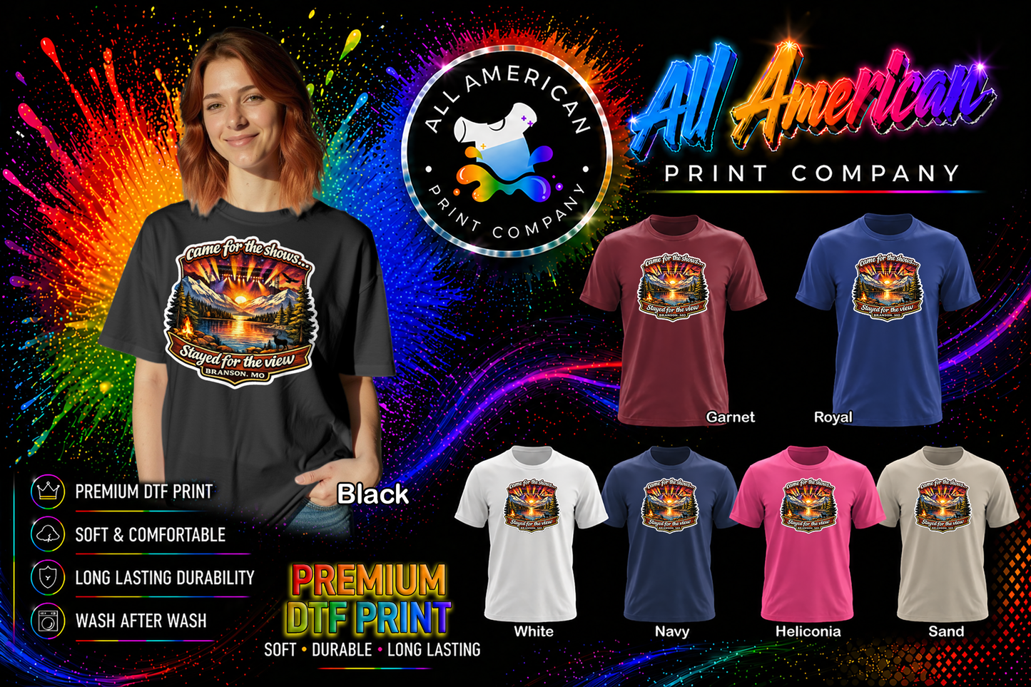 T-Shirt - Branson - Shows View