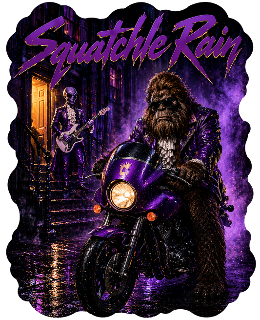 T-Shirt - Bigfoot - Squatchle Rain