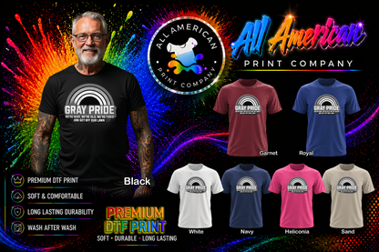 T-Shirt - Gray Pride