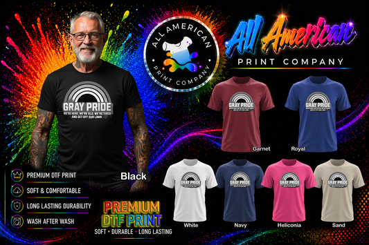 T-Shirt - Gray Pride