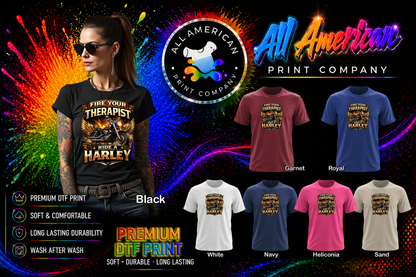 T-Shirt - Motorcycle - Therapist