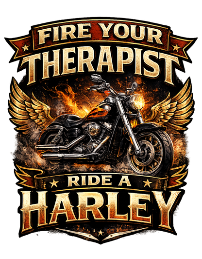 T-Shirt - Motorcycle - Therapist