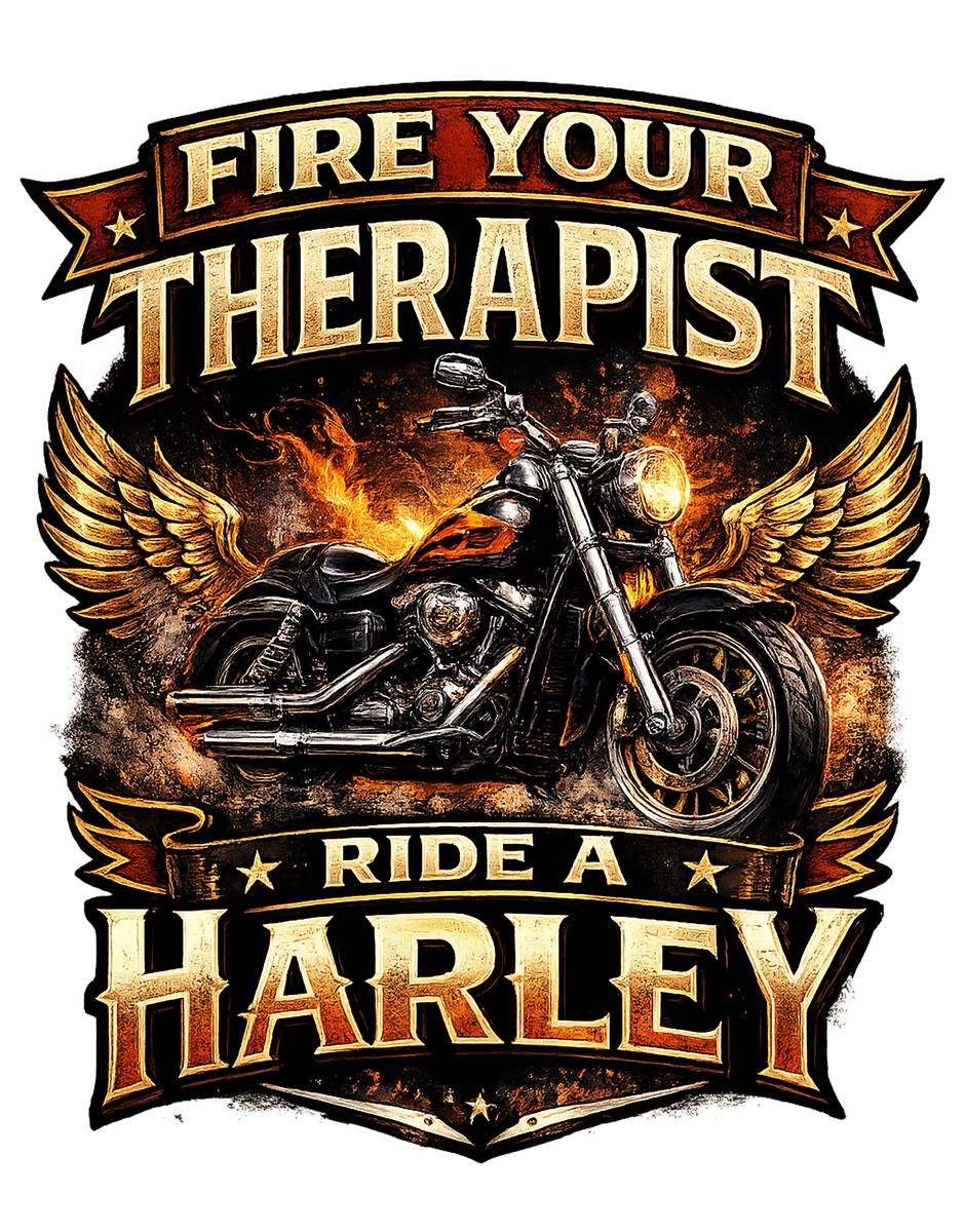T-Shirt - Motorcycle - Therapist