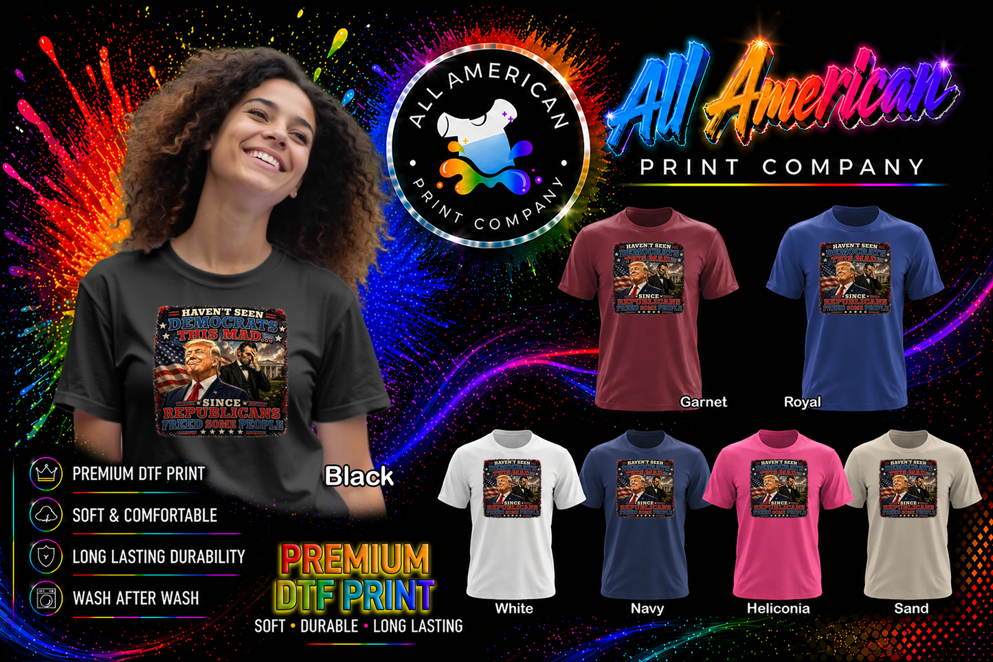 T-Shirt - Trump - Democrats