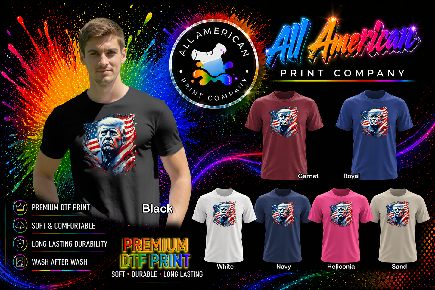 T-Shirt - Trump - Portrait