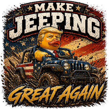 T-Shirt - Jeep Trump Great Again