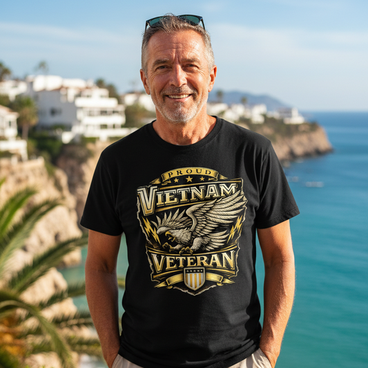 T-Shirt - Proud Vietnam Veteran