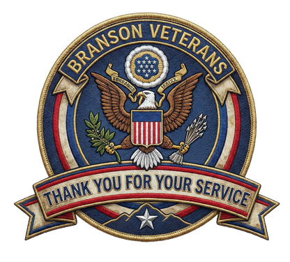 T-Shirt - Branson Thanks you for Your Service
