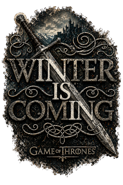 T-Shirt - Game of Thrones - Winter Is Coming