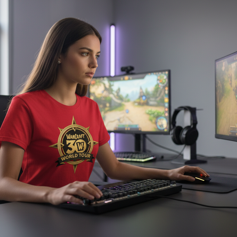 T-Shirt - World of Warcraft World Tour
